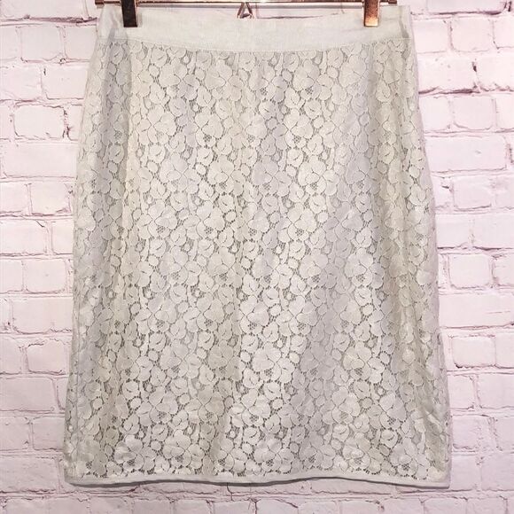 The Limited Cream lace skirt with shimmer - Picture 1 of 4